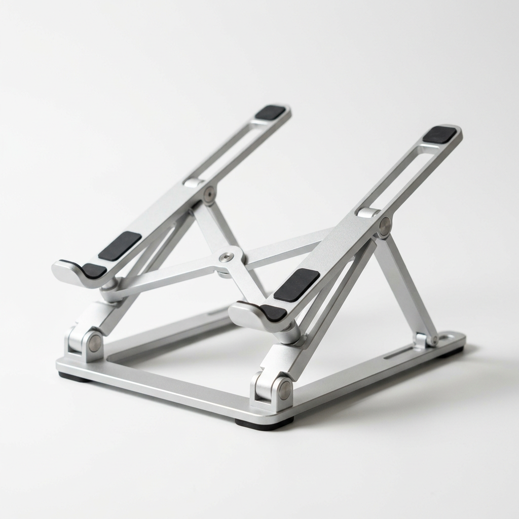 Laptop stand front view, generated concept